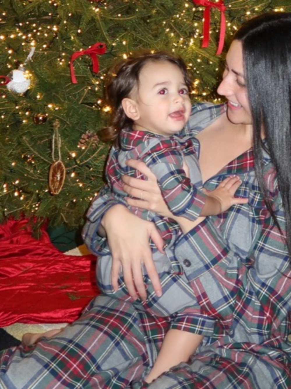 Petite Plume Tartan Pajamas